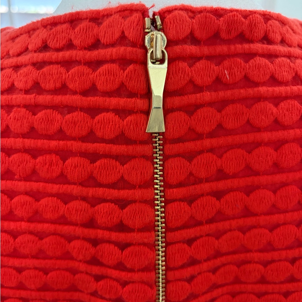 Kate Spade Vibrant Blood Orange Dress - Picture 6 of 8